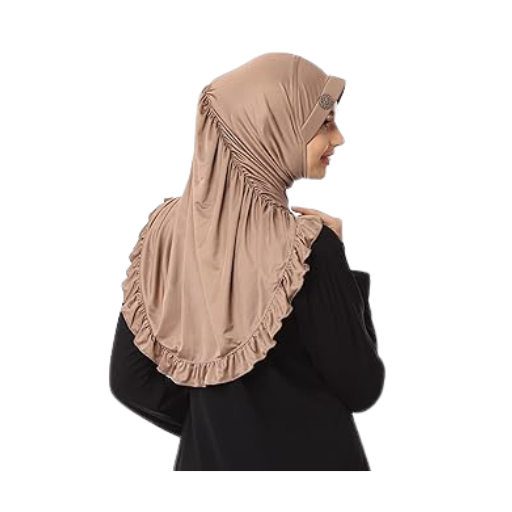 Hijab's Modest Women's stylish Frill Finish Border Soft feel good....